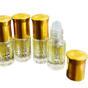 Travel Size 3ml Bottle-Glass Rollerball Atomizer-Perfect for any Oils